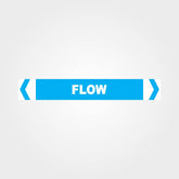 Custom Metal Sign,Flow Pipe Marker